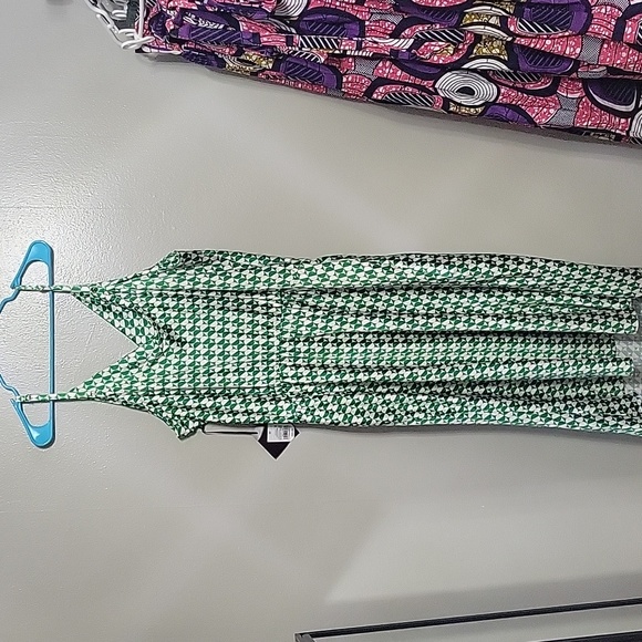 Ava and Viv 3x Green and White Party Dress - Picture 7 of 7